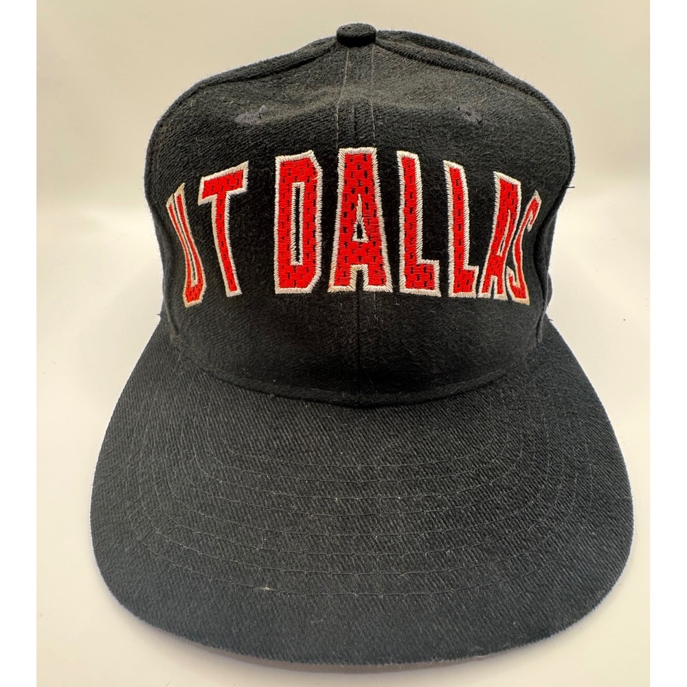 Vintage Top of the World TOW UT Dallas Comets Snapback Hat Cap Mens NCAA Retro